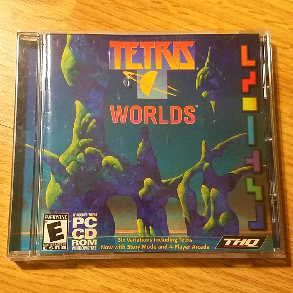 Tetris worlds for windows 95,98,or ME